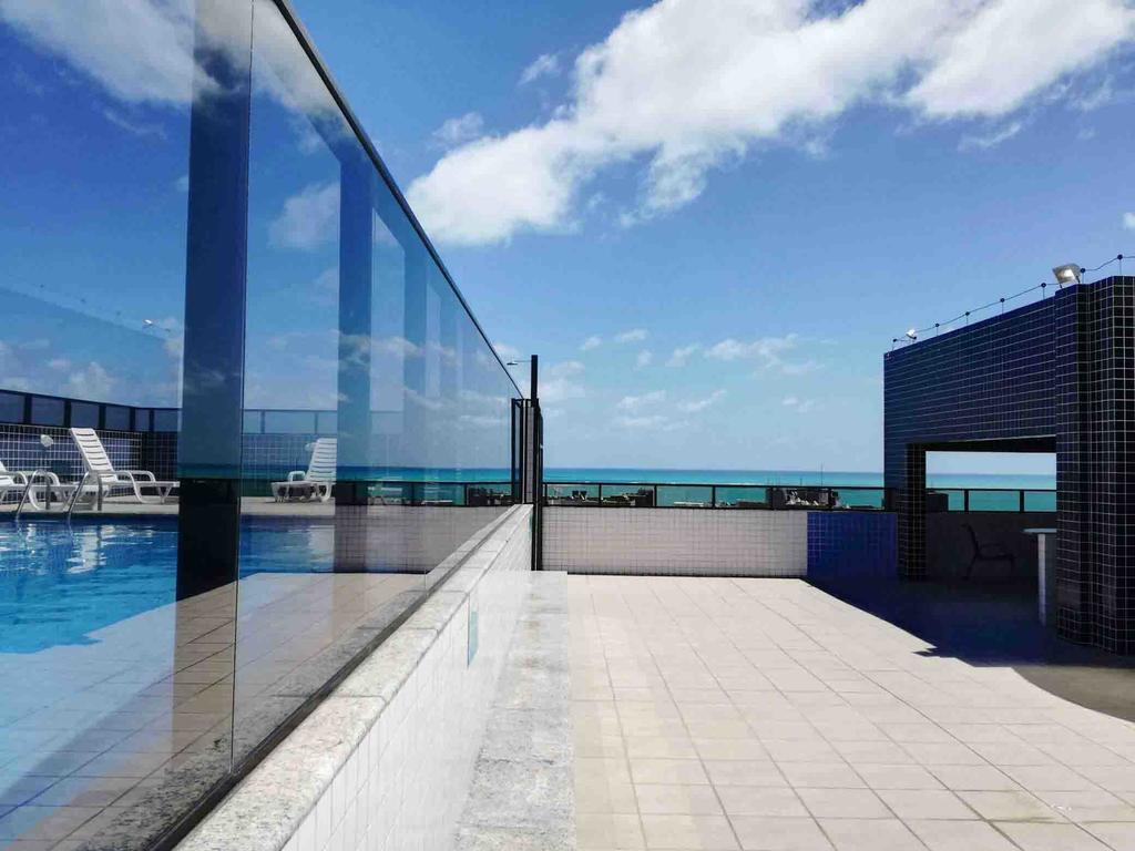 Apto Novo A Poucos Mts Do Mar! Andar Alto Apartamento Maceió Exterior foto